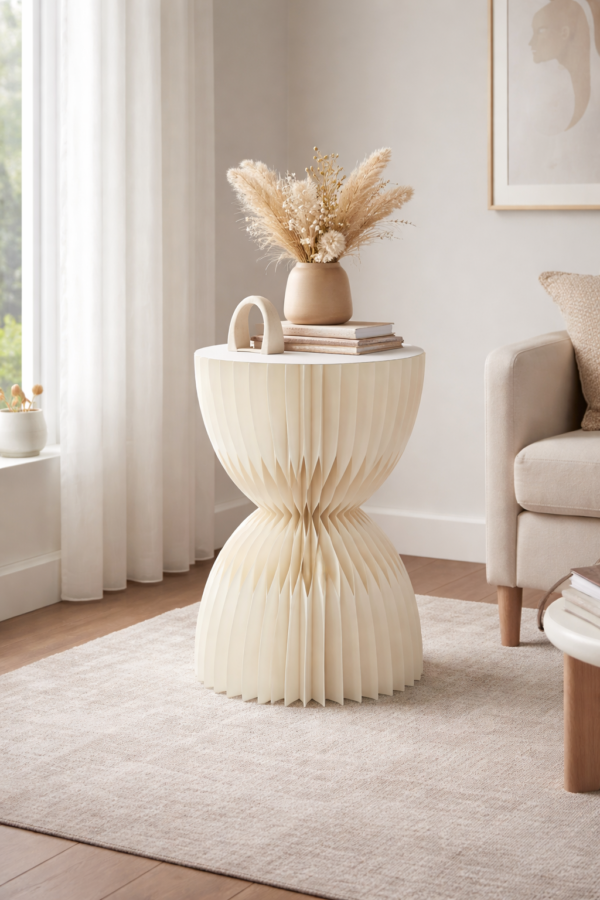 IVORY WHITE DISPLAY STAND 60X38CM - 27 Items
