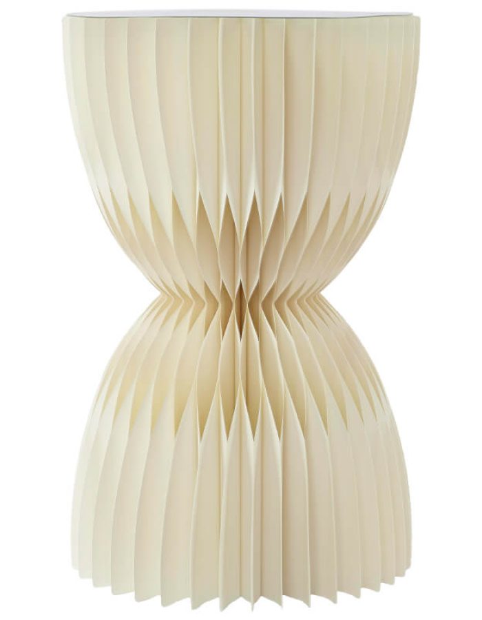 IVORY WHITE DISPLAY STAND 60X38CM