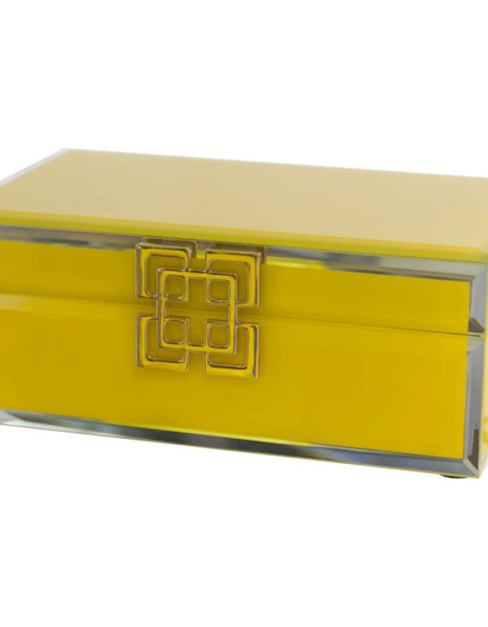 YELLOW BOX 20X13X8CM
